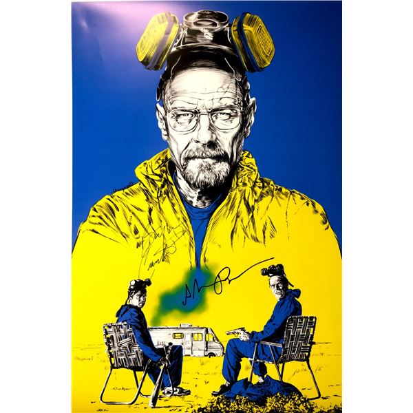 Autograph Breaking Bad Poster