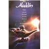 Image 1 : Disney Aladdin Poster Robin Williams Linda Larkin Autographed Signed