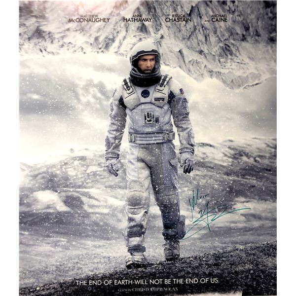 Autograph Signed Interstellar Poster