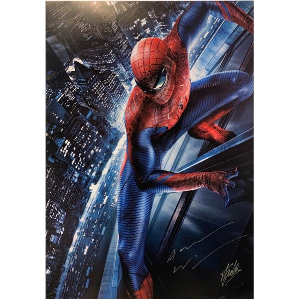Stan Lee Autograph Signed Amazing Spiderman Poster