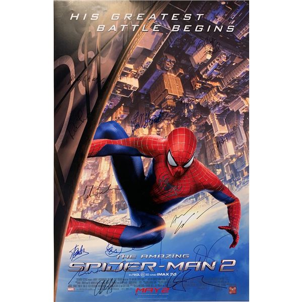 Stan Lee Autograph Signed Amazing Spiderman Poster