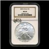 Image 3 : 2004 Silver Eagle Graded NGC MS69 (COI-4853)