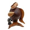 Image 2 : Hand Made Coconut Shell Fish Lamp (DEC-260)