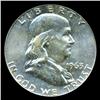 Image 1 : 1963D Franklin Half Graded MS64 with Doubled Reverse (COI-4904)