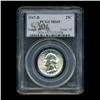 Image 3 : 1947D Washington 25c Quarter Coin Graded PCGS MS65 (COI-5306)