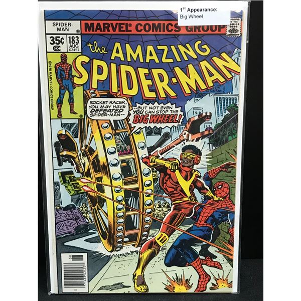 MARVEL COMICS THE AMAXING SIDER MAN NO 183 marvel-comics-the-amaxing-sider-man-no-183