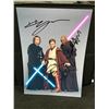Image 1 : STAR WARS CAST (CHRISTIANSEN,JACKSON,MCGREGOR) SIGNED 8 X 10 (RA COA)