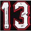 Image 2 : ARI LEHMAN SIGNED AND INSCRIBED FRIDAY THE 13TH HOCKEY ERSEY (BECKETT COA)