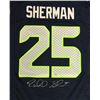 Image 2 : RICHARD SHERMAN SIGNED SEATTLE SEAHAWKS NIKE JERSEY (BECKETT COA)