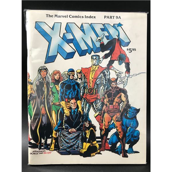 THE MARVEL COMICS INDEX X-MEN PART 9A