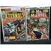 Image 1 : THE ETERNALS #4  AND MS. MARVEL #4  (MARVEL COMICS)