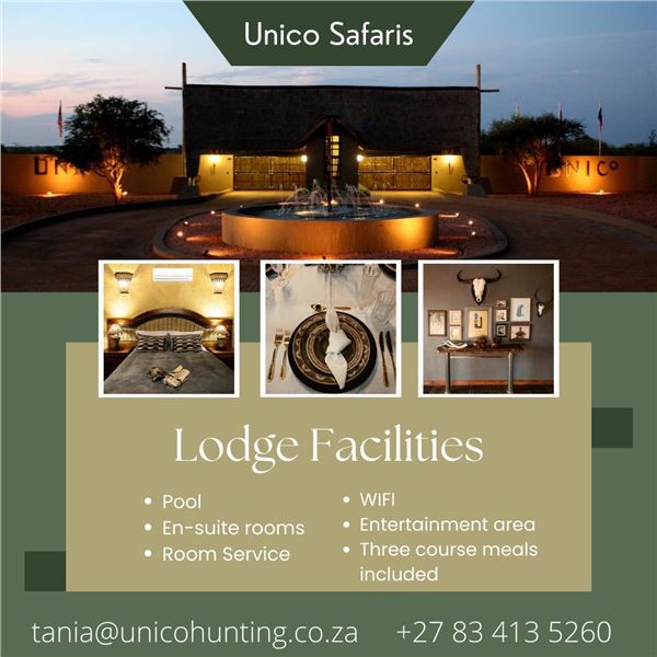 Unico Safaris - South African Safari for two hunters