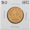 1892 $10 Liberty Head Eagle Gold Coin