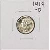 Image 1 : 1919-D Mercury Dime Coin