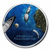 Image 1 : 2022 Palau $5 American Alligator 1oz Silver Coin with Box & COA