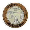 Image 1 : .999 Fine Silver Harvey's Lake Tahoe, Nevada $10 Limited Edition Gaming Token