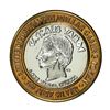 Image 2 : .999 Silver Caesars Palace Lake Tahoe, NV $10 Casino Limited Edition Gaming Token