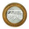 Image 1 : .999 Silver Palms Casino Las Vegas Nevada $10 Limited Edition Gaming Token