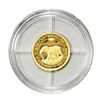 Image 1 : 2022 Somalia Republic African Wildlife Elephant 20 Shillings 1/50 oz Gold Coin