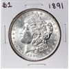 Image 1 : 1891 $1 Morgan Silver Dollar Coin