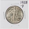 Image 1 : 1938-D Walking Liberty Half Dollar Coin