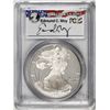 Image 1 : 1996-P $1 Proof American Silver Eagle Coin PCGS PR69DCAM Edmund Moy Signature