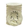 Image 1 : Roll of (20) Brilliant Uncirculated 1962-D Franklin Half Dollar Coins