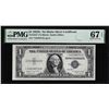 1935G $1 Silver Certificate STAR Note Fr.1616* PMG Superb Gem Uncirculated 67EPQ