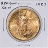 1927 $20 St. Gaudens Double Eagle Gold Coin