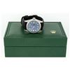 Image 6 : Rolex Men's Stainless Steel Blue Diamond Datejust Wristwatch with Nylon Strap