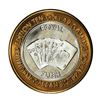 Image 1 : .999 Silver McCarran International Airport Las Vegas, NV $10 Limited Casino Token