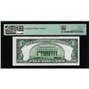 Image 2 : 1934D $5 Silver Certificate Note Fr.1654Wi PMG Choice Uncirculated 64EPQ