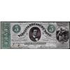 Image 1 : 1862 $5 Virginia Treasury Richmond, VA Obsolete Currency Note