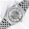 Image 2 : Rolex Men's Stainless Steel Tuxedo Index Datejust Wristwatch