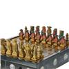 Image 3 : Hand Painted Marble Chess Set Wooden Box (CLB-272)