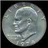 Image 1 : 1974D IKE Dollar Graded PCGS MS66 (COI-4884)