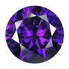 Image 1 : 10.10ct Vivid Round Brilliant Lab Purple Loose Diamond  (GEM-17091)
