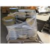 Image 2 : Pallet Multiple Colored Plastic Plates 13" Dia