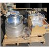 Image 1 : Multiple Metal & Clear Punch Bowls, Ice Buckets, Stands, etc