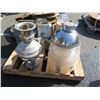 Image 2 : Multiple Metal & Clear Punch Bowls, Ice Buckets, Stands, etc