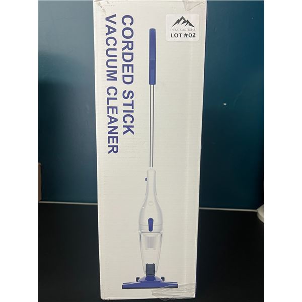 Lot of 1 Corded Stick Vacuum Cleaner