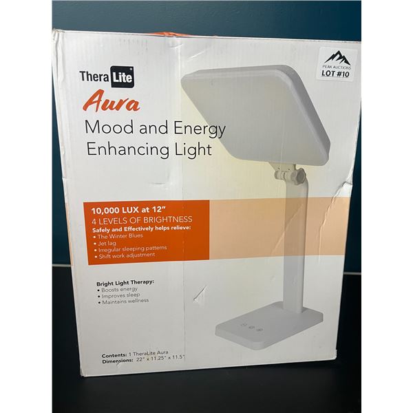 Lot of 1 TheraLite Aura Mood and Energy Enhancing Light/Lamp