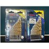 Image 1 : Lot of 2 Bosch Titanium Drill Bit Sets
