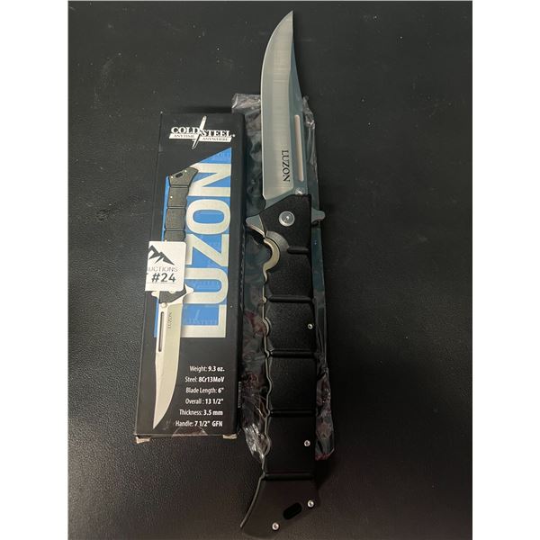 Lot of 1 Cold Steel Large Luzon 13.5in Folding Knife