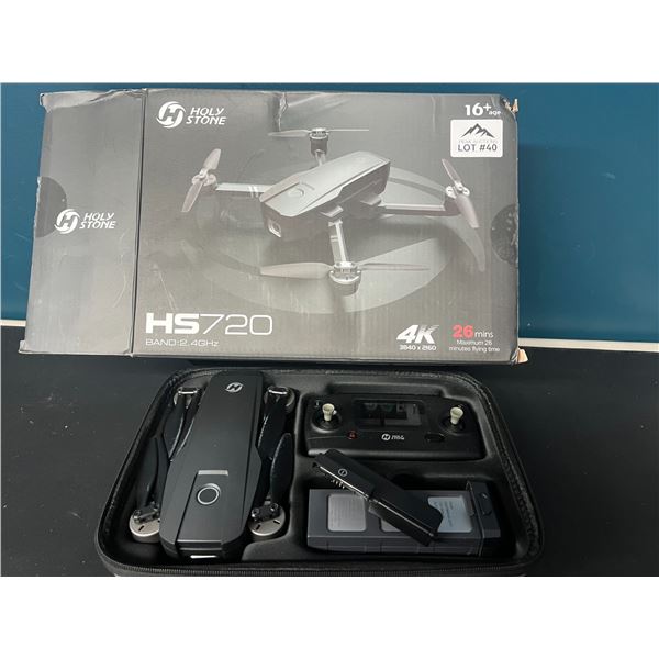 Lot of 1 Holy Stone H5720 Foldable GPS Drone w/ 4K UHD Camera