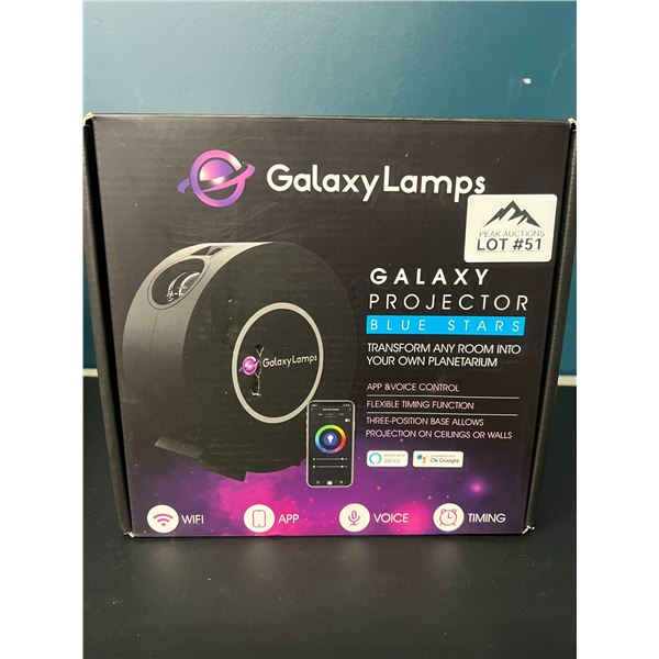 Lot of 1 GalaxyLamps Galaxy Projector w/ Smart App Control