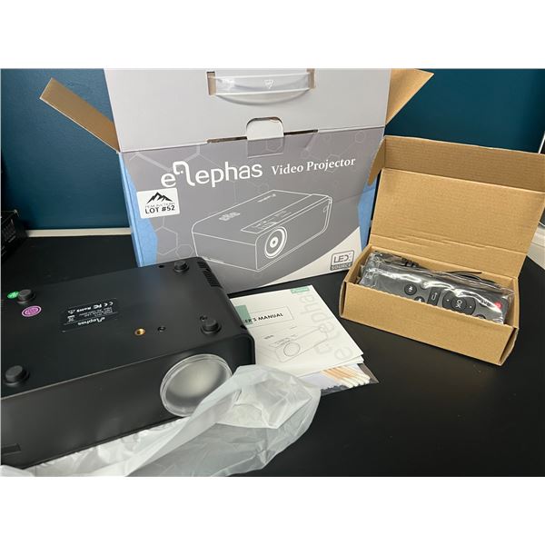 Lot of 1 LED Video Projector w/ Remote Control