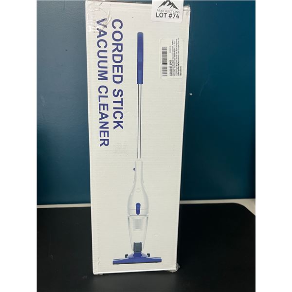 Lot of 1 Corded Stick Vacuum Cleaner