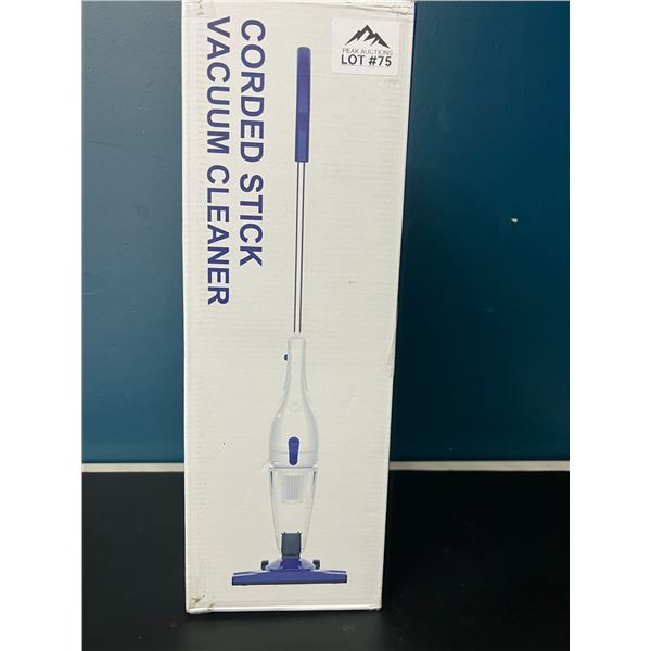 Lot of 1 Corded Stick Vacuum Cleaner