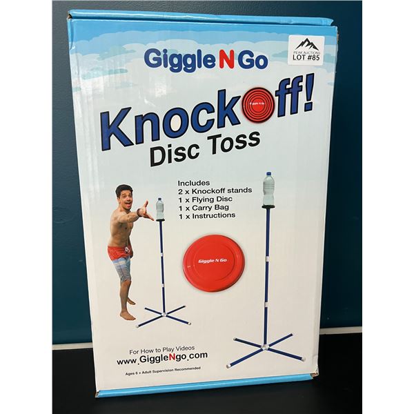 Lot of 1 GiggleNGo Knockoff Disc Toss Yard Game